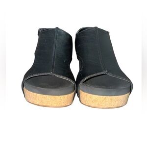 BOUTIQUE by Corkys Black Wedge Sandals